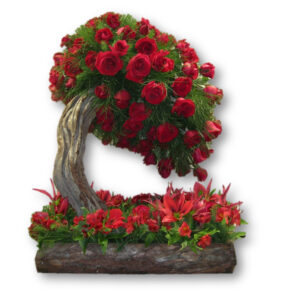 Árbol de rosas