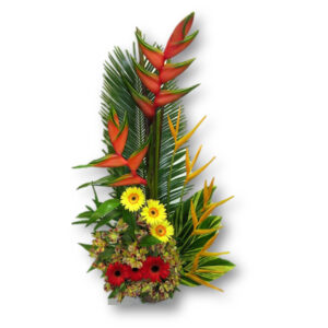 Arreglo de Flores Exóticas "Calipso"
