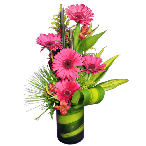 Detalle de Gerberas - Arreglo Floral.