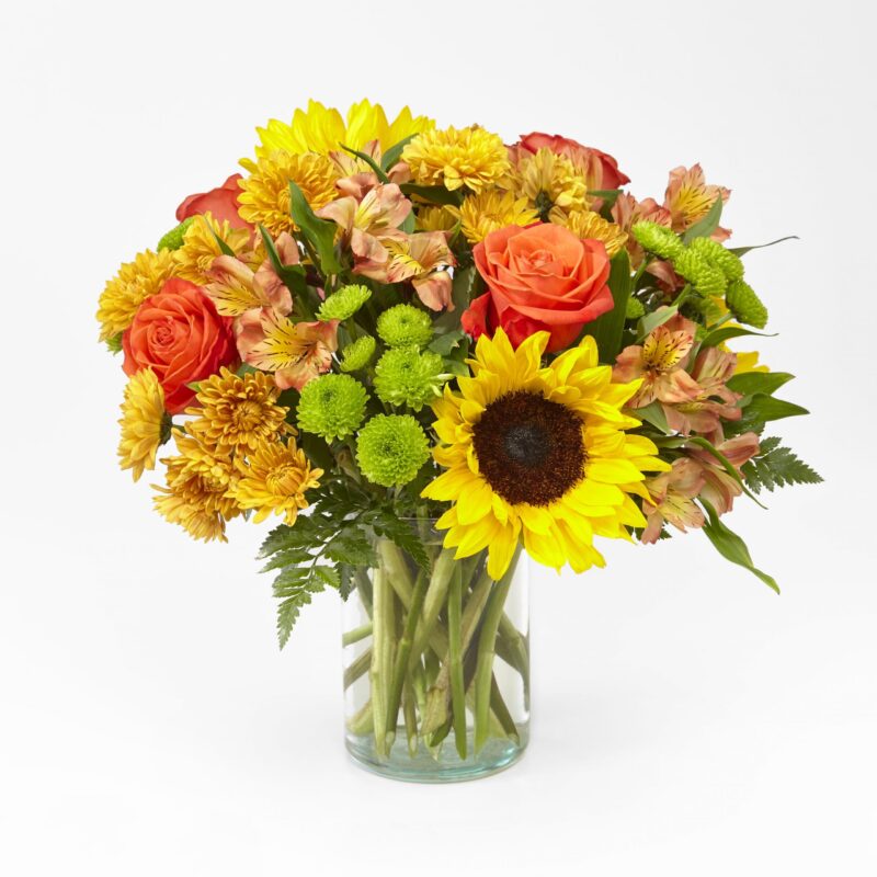 Sun Flower - Arreglo de Girasoles y rosas