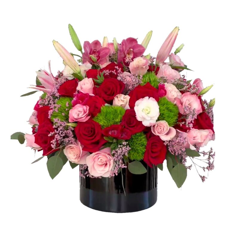 Box Premium - Arreglo de Rosas Multifloral