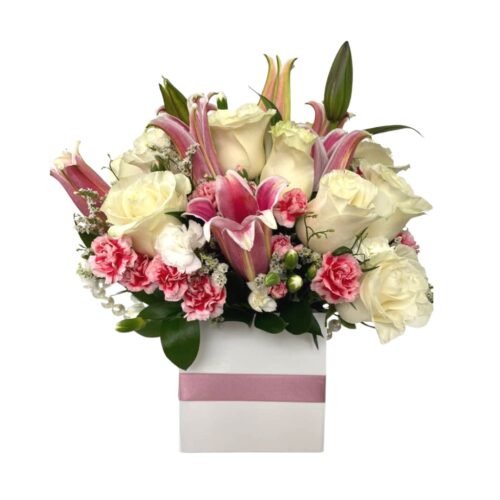 Sorpresa Multifloral - Arreglo de Rosas y Lirios