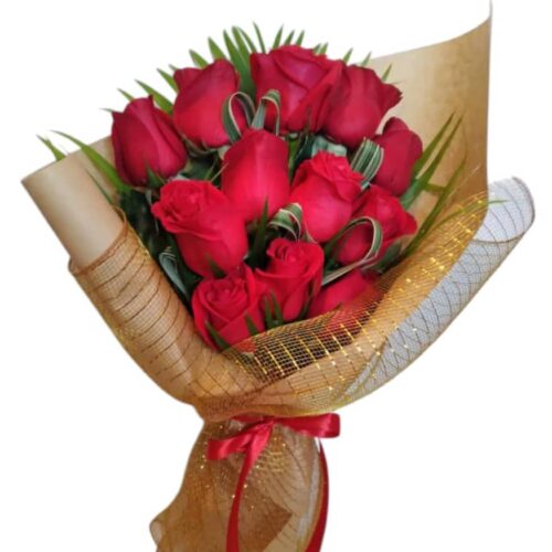 Smile - Bouquet de Rosas y Follaje