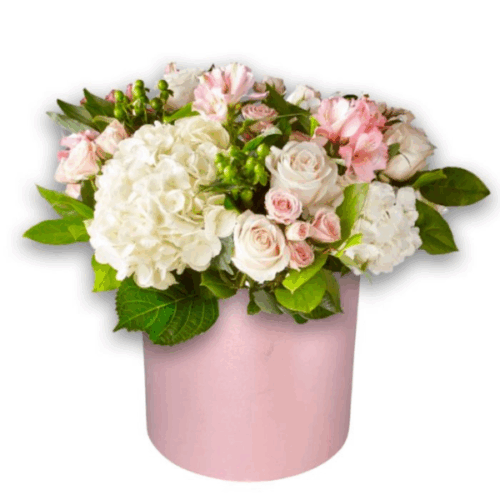 Box Capricho Floral - Box Multifloral de Rosas y Hortensias