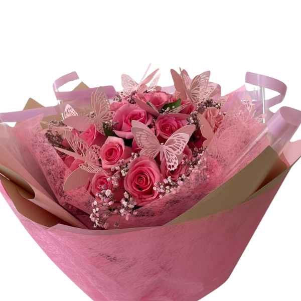 Caja Sorpresa con 16 rosas -color a elegir- – Ponch' & Capricó